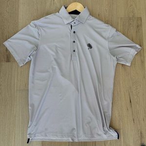 Greyson Mens Polo size M - Lightly Worn - Old Sandwich OS Logo